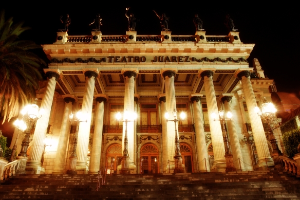 Teatro JuaÃ¼rez in Guanajuato City, Mexico